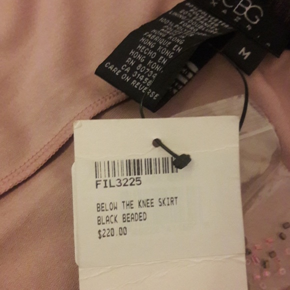 NWT BCBG Beaded Skirt - Picture 7 of 8